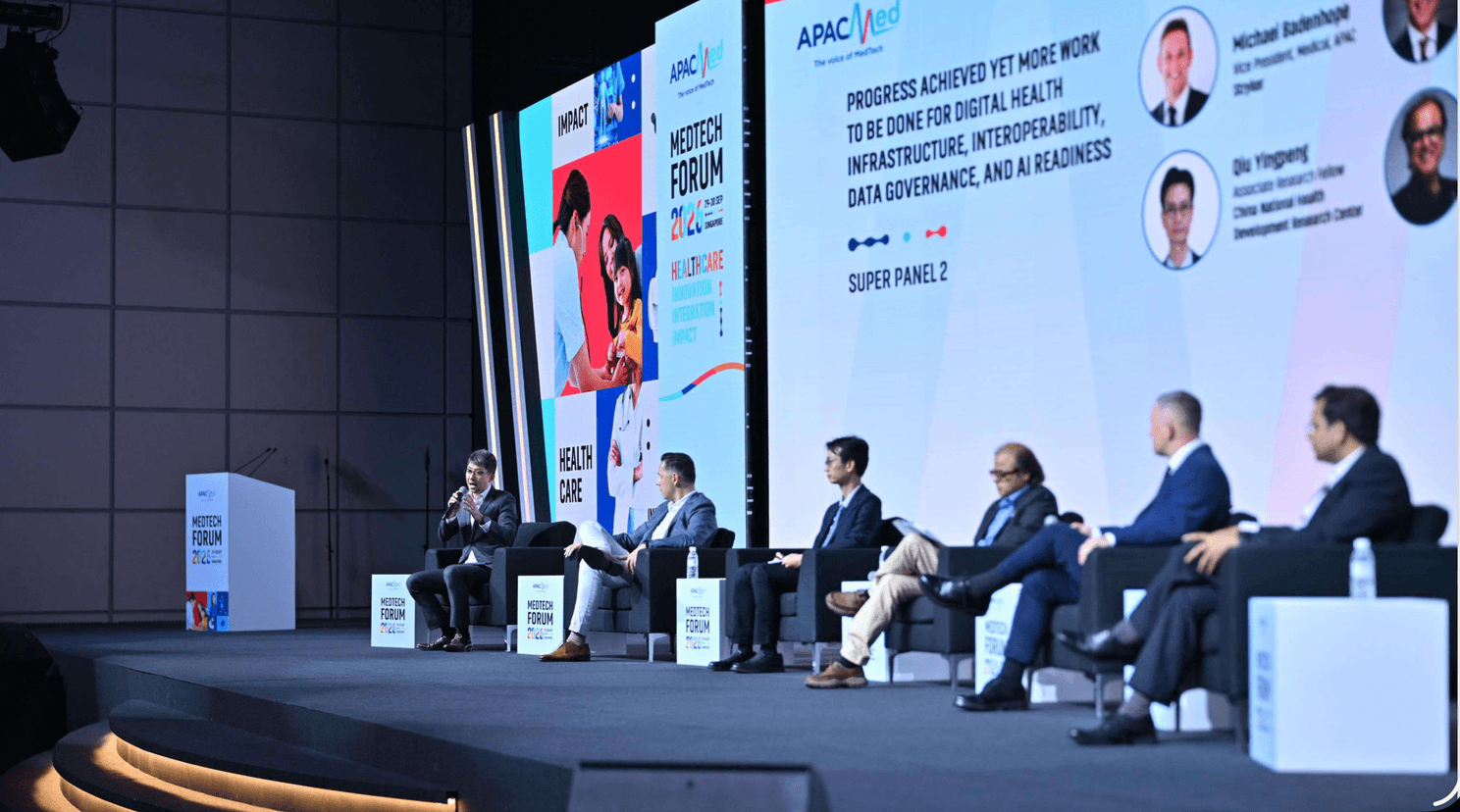APACMed MedTech Forum panel on digital health infrastructure and AI readiness