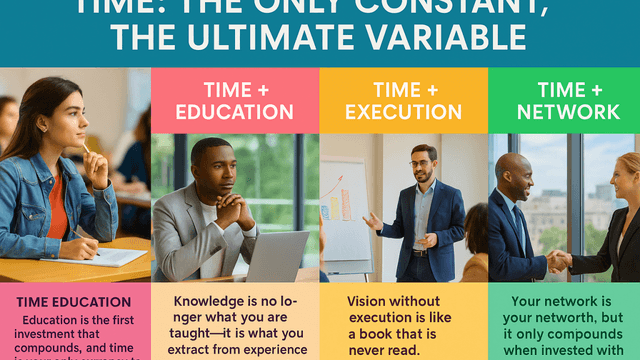 Time remains the Only Constant. Ensure that you combine it with a Powerful Variable
