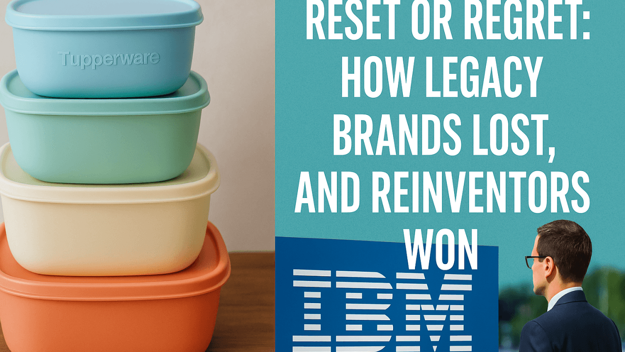 The High Cost of Staying the Same: From Tupperware's Decline to IBM's Reinvention
