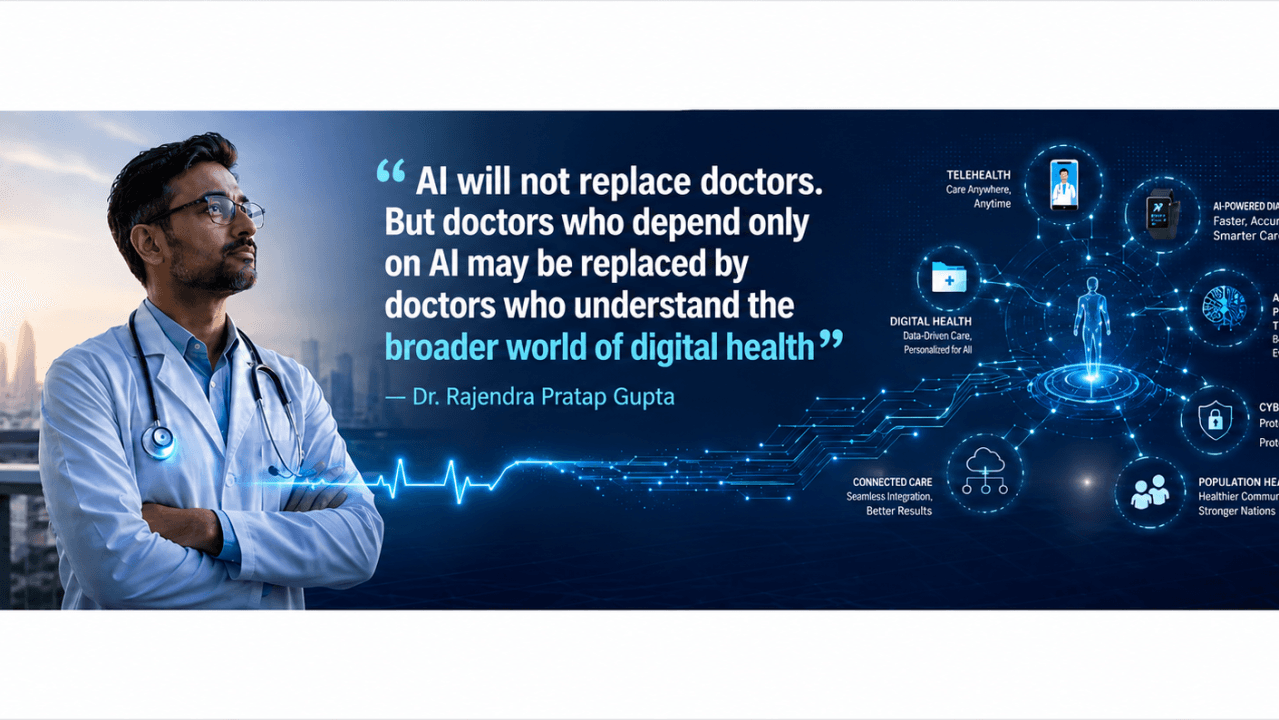 This Doctors’ Day, don’t just accept greetings. Take a vow to master digital health.
